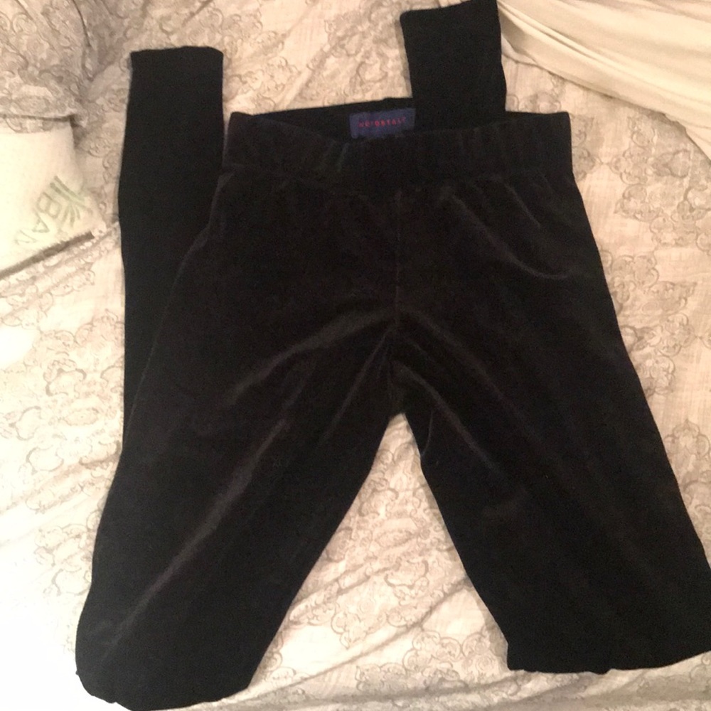 Velour leggings